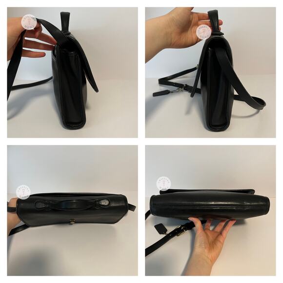 Vintage Coach Avenue Bag 9886 Black USA 1990s - Picture 5 of 10